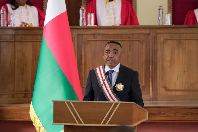 Madagascar’s Military Ruler Sworn in as President